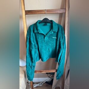 Teal Half-Zip Pullover by Free People